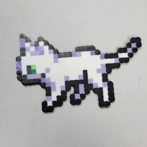Light Purple Cat Walking (Zelda Minish Cap) Perler Bead Pixel Art